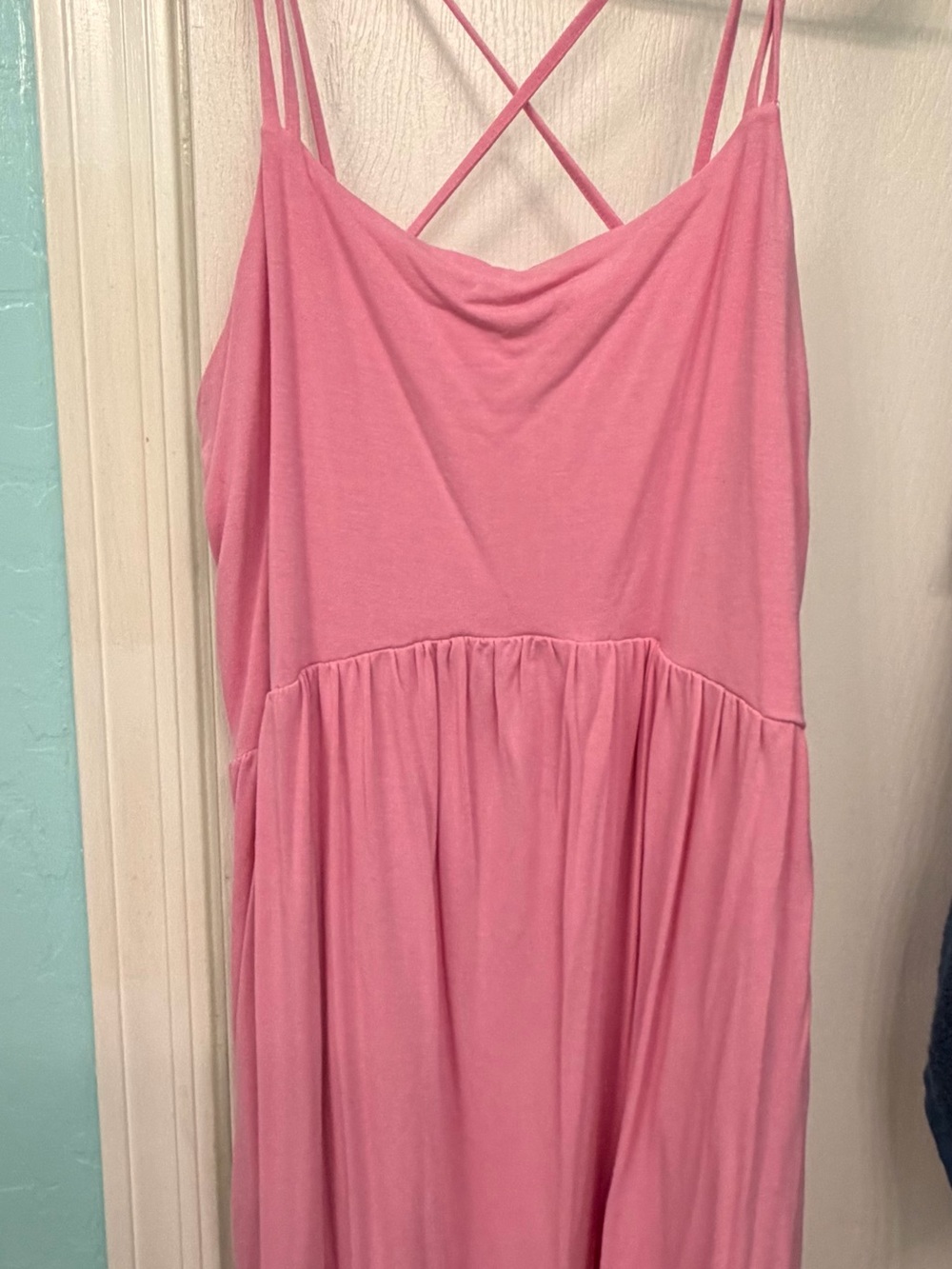 Old Navy Pink Spaghetti Strap Dress